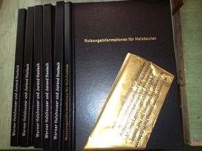 Beispiel für Kunst- und Handwerk bei Buchbinderei Brosche in Wien - Sonderdruck
